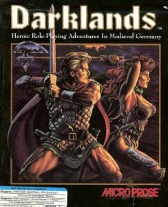 Постер Darklands для DOS