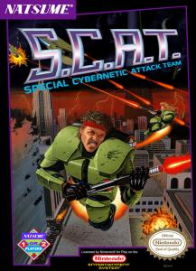 Постер S.C.A.T.: Special Cybernetic Attack Team для NES