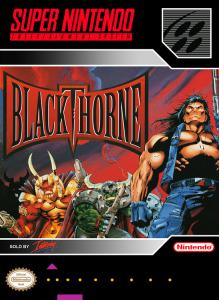 Постер Blackthorne для SNES