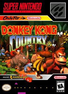 Постер Donkey Kong Country для SNES