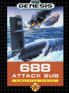 Постер 688 Attack Sub для SEGA