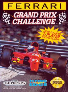 Постер Ferrari Grand Prix Challenge для SEGA
