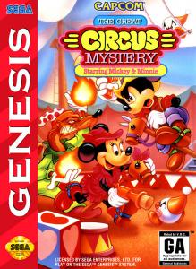 Постер The Great Circus Mystery starring Mickey & Minnie для SEGA