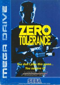 Постер Zero Tolerance для SEGA