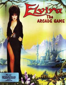 Постер Elvira: The Arcade Game для DOS